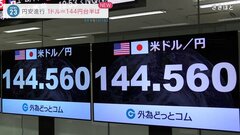 円安進行1ドル＝144円台半ば　ECBフォーラムで日銀・植田総裁が金融緩和継続の姿勢示す| TBS CROSS DIG with Bloomberg