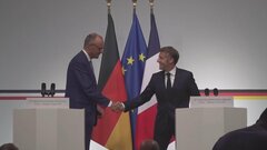 メルツ首相とマクロン大統領が会談「プーチン氏は会談する意思がない」ウクライナの“安全の保証”は恒久的に責任を負う| TBS CROSS DIG with Bloomberg