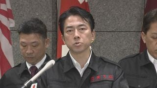 小泉防衛大臣「水の確保は命を守るため極めて重要」　3日は50か所で給水支援　自衛隊輸送艦では入浴・洗濯・充電支援も| TBS CROSS DIG with Bloomberg