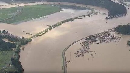 大変うれしい」最上川の洪水対策プロジェクト着工式 川の断面積を