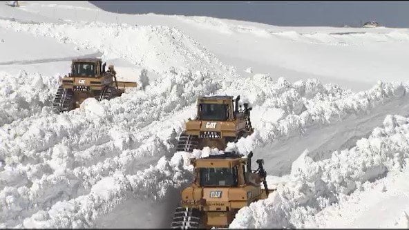 【雪の大谷】巨大な雪の壁で知られる「立山黒部アルペンルート」全線開通に向け準備着々…壁の高さは約16メートルに！ホテル立山は今シーズンで宿泊サービス終了　|　SBC NEWS | 長野のニュース | SBC信越放送