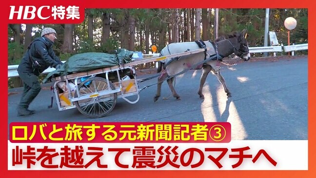 「ロバと一緒に働き合いたい…」元新聞記者が相棒クサツネと北海道から千葉へ900キロ 東北のマチで見つめた震災の記憶 “あうんの呼吸”でゴールを目指した2か月の旅【完結編】|TBS NEWS DIG