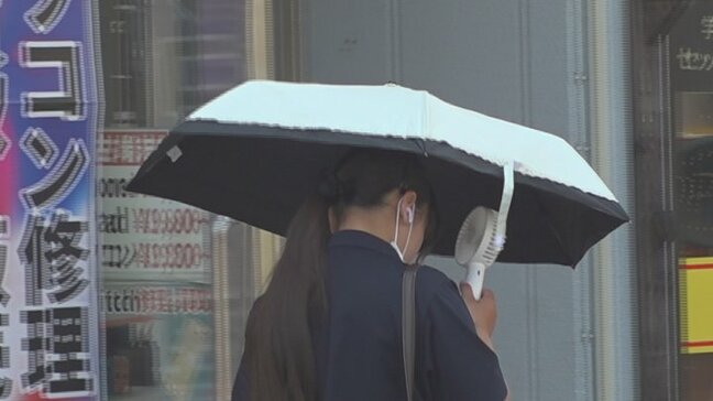 「鉄板の上にいるような暑さ」熱中症警戒アラート３日連続発表　予想最高気温は甲府37度、河口湖32度　熱中症に警戒　山梨　【3連休はどうなる？全国 雨と風のシミュレーション】|TBS NEWS DIG