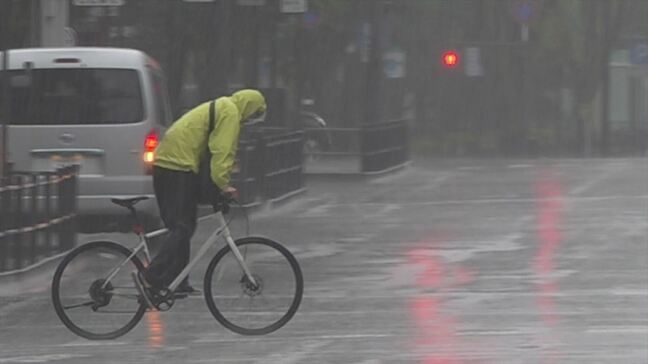 台風6号　JR中央線は特急45本運休　学校は138校が休校措置　このあとも雷を伴った強い雨や強い風が吹くところが|TBS NEWS DIG