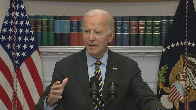 バイデン大統領「トランプがウクライナ支援打ち切るなら議員らは行動を」|TBS NEWS DIG