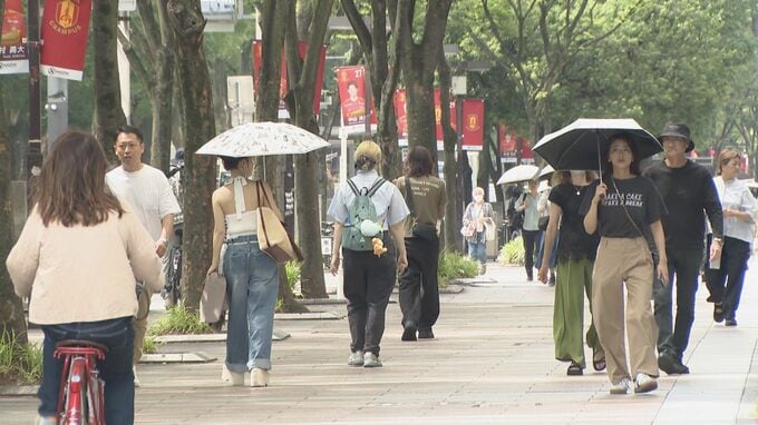 東海地方は各地でことし1番の暑さに 名古屋では2日連続｢真夏日｣ 岐阜市は8月上旬並みの34℃予想 熱中症に注意を|TBS NEWS DIG