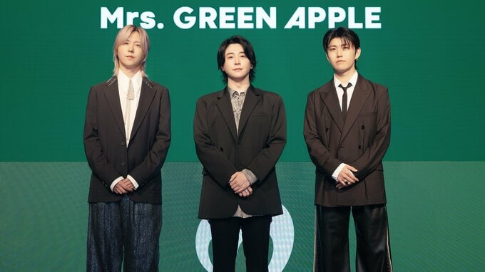 【 Mrs. GREEN APPLE 】今年12月31日で「フェーズ２」完結　来年1月1日に「フェーズ３開幕」 配信開始時に41万人超が同時接続|TBS NEWS DIG