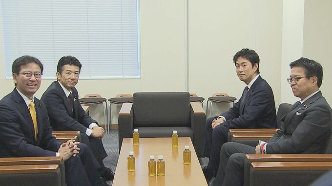 「政策面で意見交換したい」立憲、維新、国民の政調会長が会談|TBS NEWS DIG
