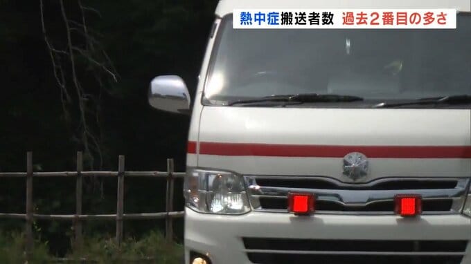 今年の熱中症搬送者数、調査開始以降2番目の多さ　約6割が高齢者　福島|TBS NEWS DIG