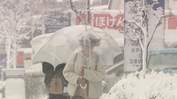 石川県内全域で雪 建物被害相次ぐ 通行止めも　|　石川県のニュース｜MRO北陸放送