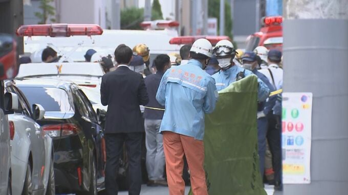 「びっくりした。怖い」被害にあった男性従業員が取材に応じる　覆面2人組がスプレー噴射し逃走　傷害事件として警察が行方追う　東京・江戸川区 東小岩|TBS NEWS DIG