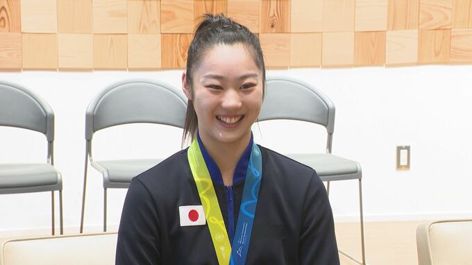 「オリンピックで演技したい」3年後の五輪目指す！フェアリージャパン・花村夏実選手にスポーツ栄誉賞を県が贈呈|TBS NEWS DIG