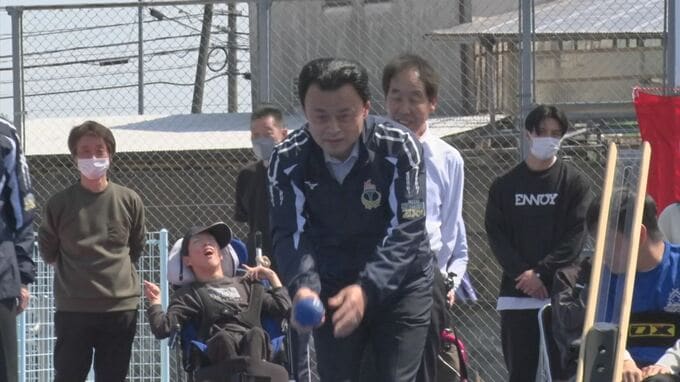 「交流もここで広がればいいなとおもいます」小学校と養護学校　共用グラウンド完成　ボッチャ対決…知事と市長がタッグで挑むも…島根・松江市　|　BSSニュース | BSS山陰放送