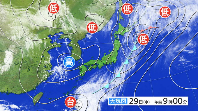【台風情報】台風1号は31日に関東地方に近づくおそれ　台風通過後も晴天広がらず、ぐずついた天気「10年に一度の低温の所も」tbc気象台|TBS NEWS DIG