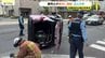 「車が横転している」広島市中心部で右直事故か　１台が横転　２人けがも意識あり　|　RCC NEWS | 広島ニュース | RCC中国放送