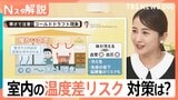 冬の室温は「18℃以上」を推奨　室内の温度差は「5℃以内」に　室内の温度差対策【Nスタ解説】|TBS NEWS DIG