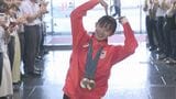 「地元に嬉しい報告をできて良かった」日本卓球女子のエース早田ひな選手 福岡県庁でメダル獲得を報告 | 福岡のニュース|RKB NEWS|RKB毎日放送