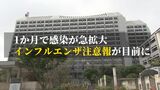 同時流行の懸念 インフルエンザ患者10代以下で急増 沖縄|TBS NEWS DIG