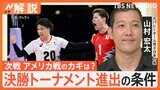 バレー男子が初勝利 決勝トーナメント進出の条件は? 元日本代表の山村さん「日本のバレーが世界の見本に」【Nスタ解説】|TBS NEWS DIG