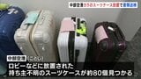 中部空港に「スーツケース置き去り」で書類送検 サイズ超過で機内に持ち込めず放置か 愛知の30代男性|TBS NEWS DIG