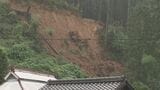 【大雨】「ガザドドと音が…」住宅裏山が高さ20mにわたり崩落 降り始めからの雨量は最大500ミリ超 大分|TBS NEWS DIG