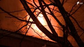 伊豆市の山林火災 空き家にも延焼 約11時間後に鎮火 付近に火の気なく人的要因による出火＝静岡|TBS NEWS DIG