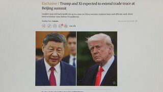 4月の米中首脳会談で「貿易戦争の休戦期間を最大1年間延長見通し」　香港メディアが報道| TBS CROSS DIG with Bloomberg
