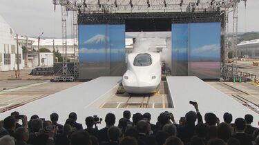 最高時速300キロ 台湾の新幹線の新型車両N700ST 下松生まれの1編成