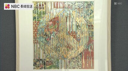 海外でも活躍された画家の遺作 アメリカのアーティストが手がけた「平和展」長崎の被爆者が渡米後立ち