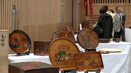 茶道具　希少烏銅彫金　高岡伝統工芸師　西村外茂吉作　烏銅透ツボツボ蓋置　美品！！ 茶道具 希少烏銅彫金 高岡伝統工芸師 西村外茂吉作 烏銅透