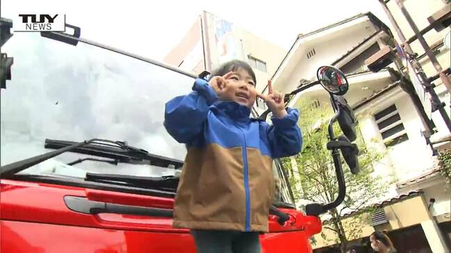 大人気お出かけイベント「はたらく車大集合」きょう午後３時まで開催中！（山形市）|TBS NEWS DIG