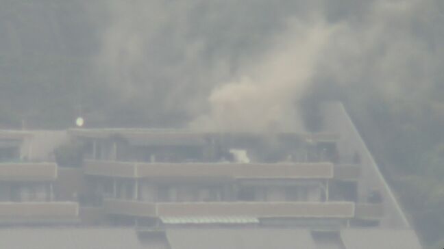 下関のマンションで火災 けが人なしか 山口|TBS NEWS DIG