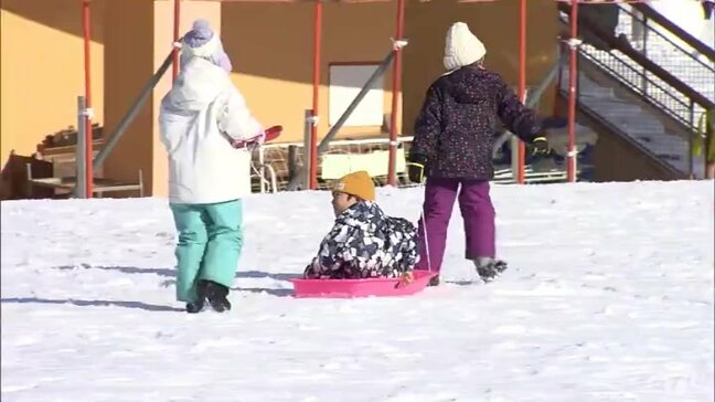 雪不足で営業開始が遅れていたスキー場がオープン　過去2番目に遅く　青森県青森市|TBS NEWS DIG