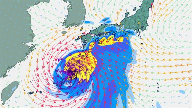 【台風情報】　台風6号（チャンミー）31日に強い勢力で沖縄に接近見込み　その後 北上か　【台風の進路予想・雨と風のシミュレーション】|TBS NEWS DIG
