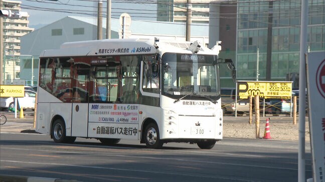 「地方都市だからこそ必要」　佐賀市で自動運転レベル4のバス実証走行始まる　深刻な運転手不足対策として導入目指す|TBS NEWS DIG