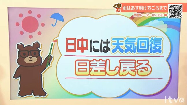 19日（木）の日中には天気回復へ　次第に日差し戻る　愛媛|TBS NEWS DIG