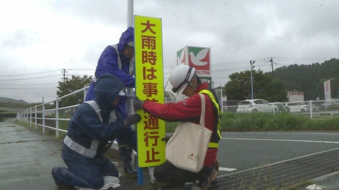 車水没女性死亡のアンダーパス　通行止め解除前に看板設置　大雨時は事前通行規制実施へ　福島・いわき市|TBS NEWS DIG