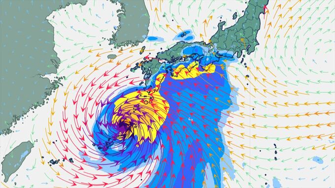 【台風情報】　台風6号（チャンミー）31日に強い勢力で沖縄に接近見込み　その後 北上か　【台風の進路予想・雨と風のシミュレーション】　|　山梨のニュース | ＵＴＹテレビ山梨