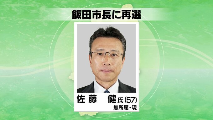 【速報】飯田市長選　現職の佐藤健氏が再選　|　SBC NEWS | 長野のニュース | SBC信越放送