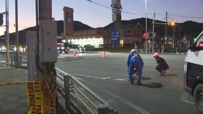 軽乗用車が高齢女性はねる　81歳女性が死亡　永源山公園近くの交差点で　山口県周南市|TBS NEWS DIG