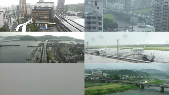 【ライブ配信中】大雨に警戒　熊本県内の情報カメラ７か所　〈阿蘇・空港・桜町・熊本駅・人吉・天草など〉|TBS NEWS DIG