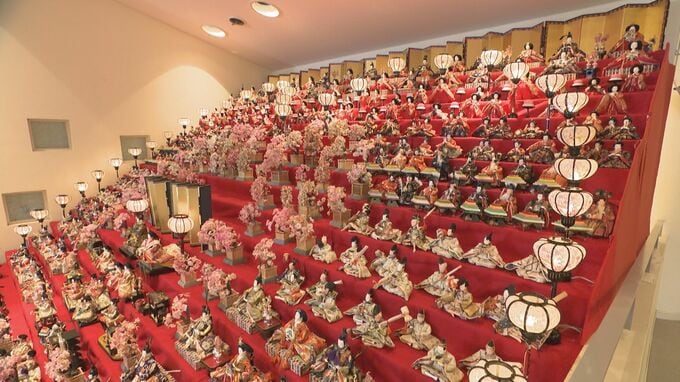 三十段飾り　千体の雛祭り　展示始まる　|　SBC NEWS | 長野のニュース | SBC信越放送