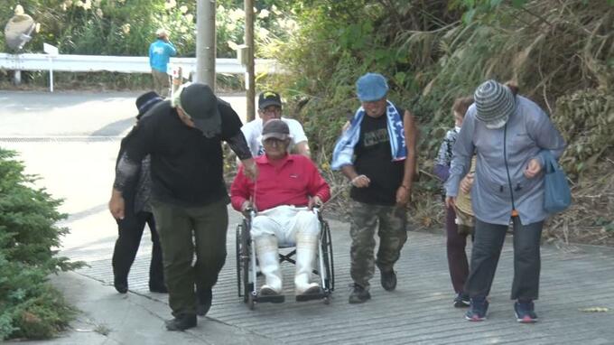沿岸部の名護市安和区で津波避難訓練　住民ら100人が参加　|　沖縄のニュース｜RBC 琉球放送
