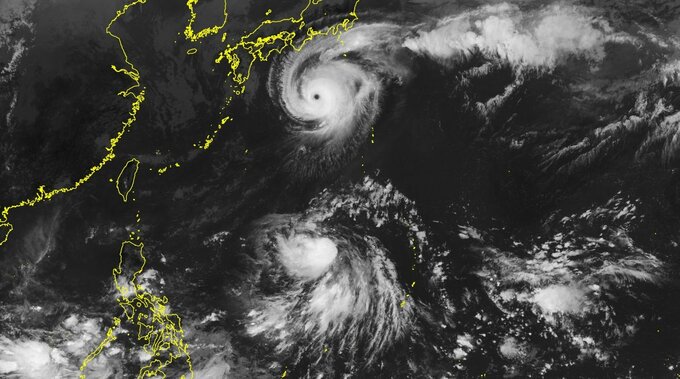 【台風のたまご】台風22号(ハーロン）の下に新たな“台風のたまご”が…フィリピンの東を時速35kmの速さで西北西へ　24時間以内に台風へ発達する見込み　【雨と風のシミュレーション】　|　富山のニュース｜天気・防災｜チューリップテレビ