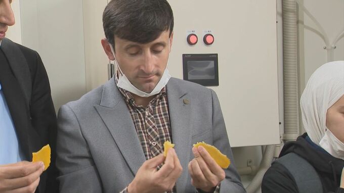 「新しいプロジェクトを立ち上げていければ」タジキスタンの研究者　日本のサツマイモ栽培技術を学ぶ　|　BSSニュース | BSS山陰放送
