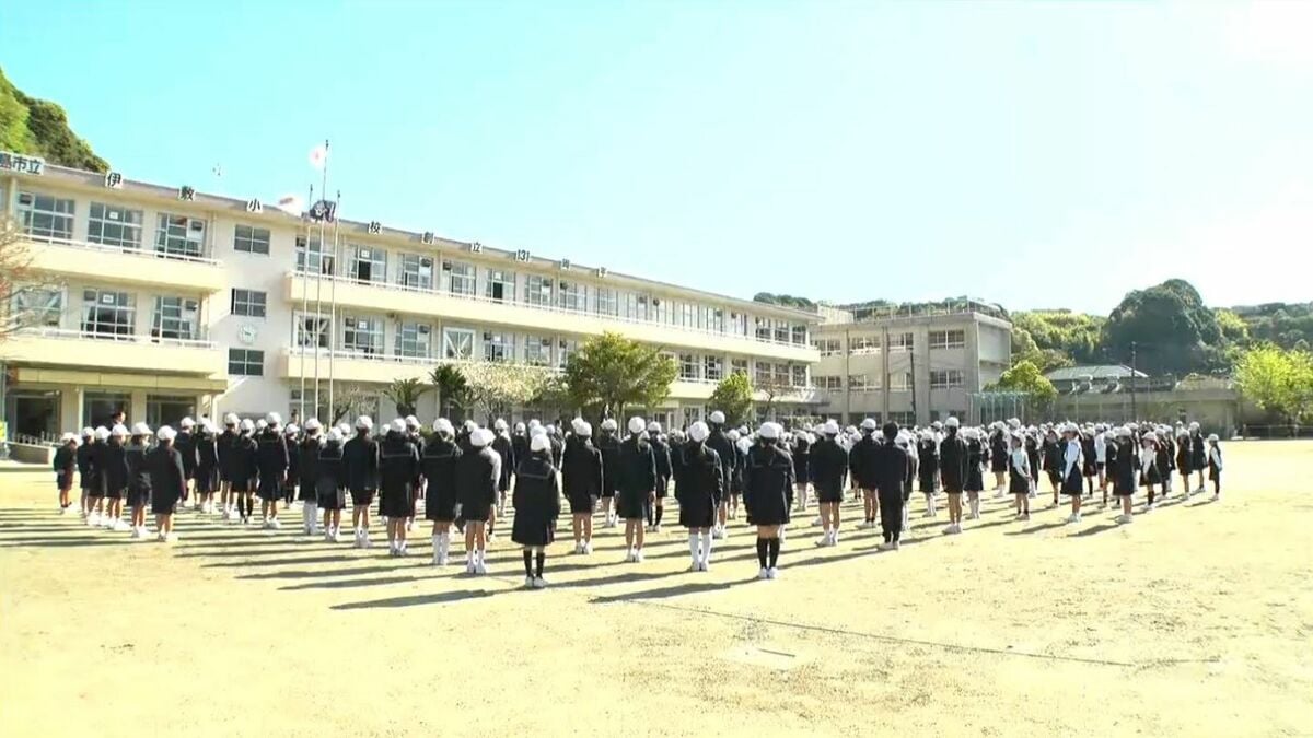 元気に登校　新学期スタート　小中学校で始業式　鹿児島