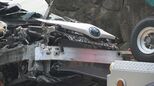 電柱と車に相次ぎ衝突…破片が周囲の車両に飛散 運転の74歳男性が死亡、同乗女性も骨折の大けが 大分|TBS NEWS DIG
