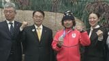 「楽しみながら自分の競技を愛し続けて」長谷川帝勝選手が子どもたちにエール 男子スノーボード「スロープスタイル」 ミラノ・コルティナオリンピックで銀メダル 地元愛知で大村知事に報告|TBS NEWS DIG