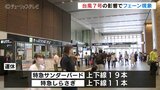 台風7号は日本海を北上 フェーン現象で蒸し暑く曇りの一日 富山 |TBS NEWS DIG