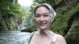 【 村重杏奈 】「パリで買った水着！」ビキニで川遊び＆BBQ　ガチ泳ぎで〝子どもみたいにはしゃいだ！〟フォロワー絶賛「スタイル良すぎて」「ダイナミック！」|TBS NEWS DIG